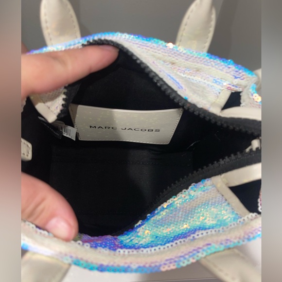 Marc Jacobs The Sequin Micro Tote Bag - Picture 7 of 9